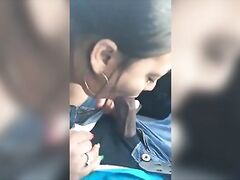 Candy Cakes sucking dick in the car